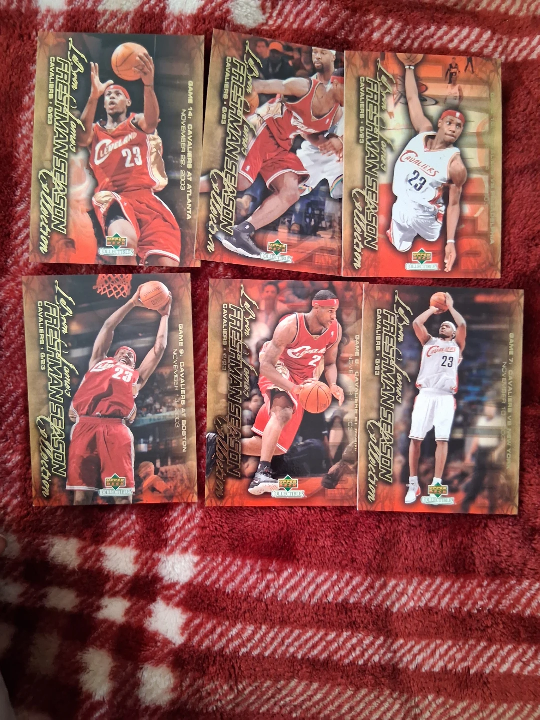 LeBron James Freshman Season Collection Basketball Cards - photo 2