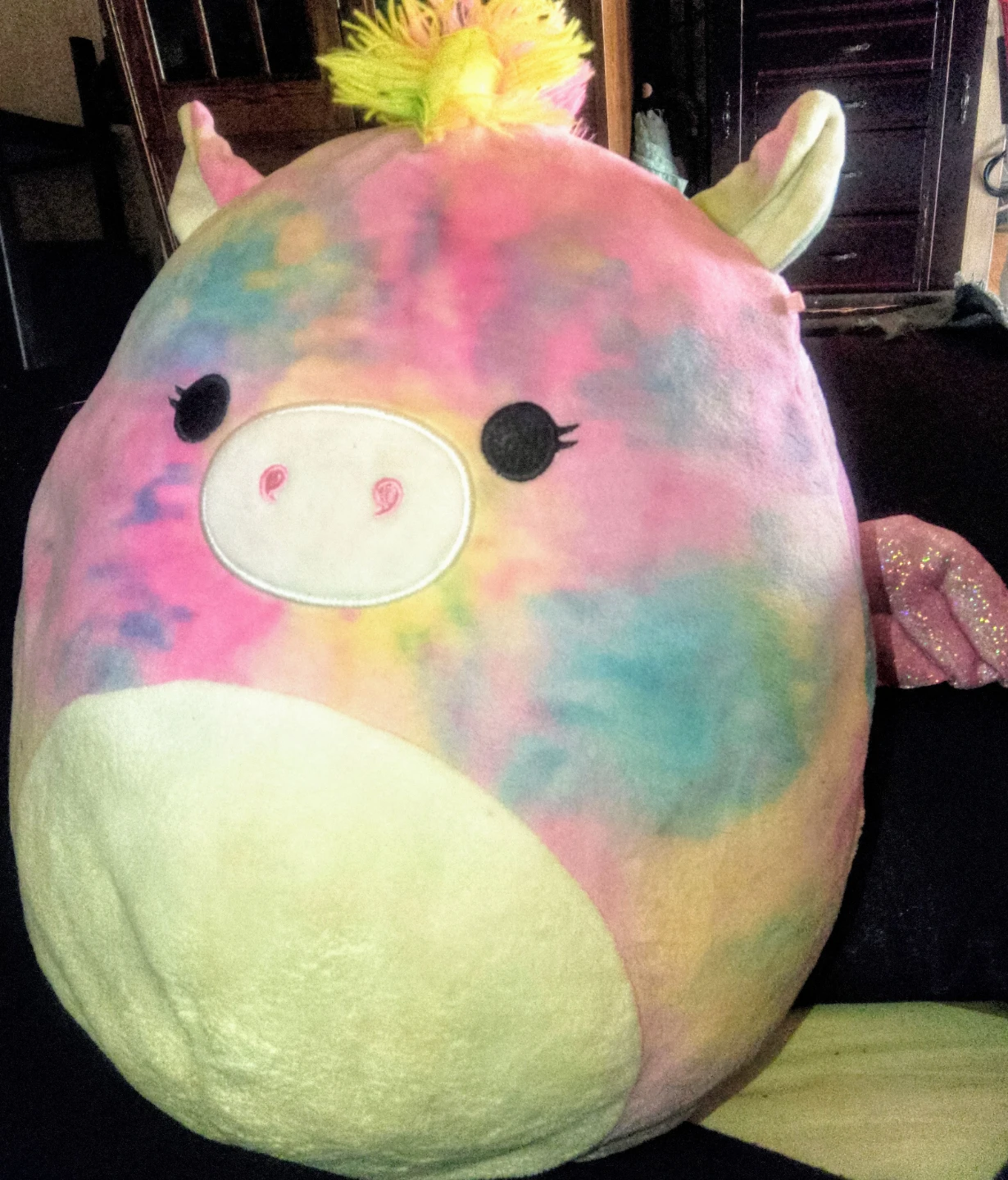 🏈   Squishmallows Tie-Dye Unicorn Plush