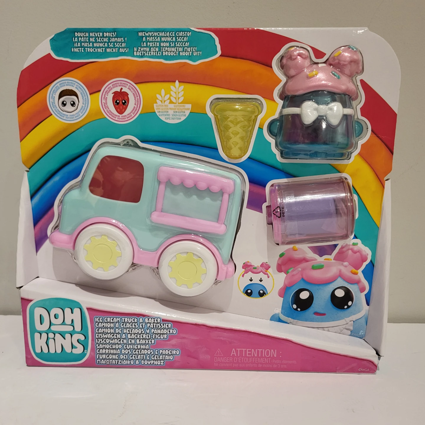 Doh-Kins Ice Cream Truck and Baker Play Set - photo 2