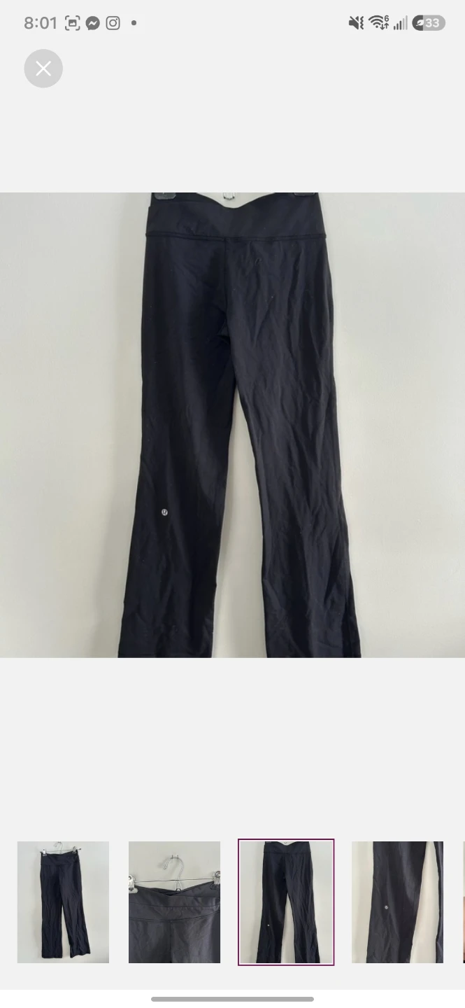 Lululemon Black Cross-Waist Leggings - photo 3