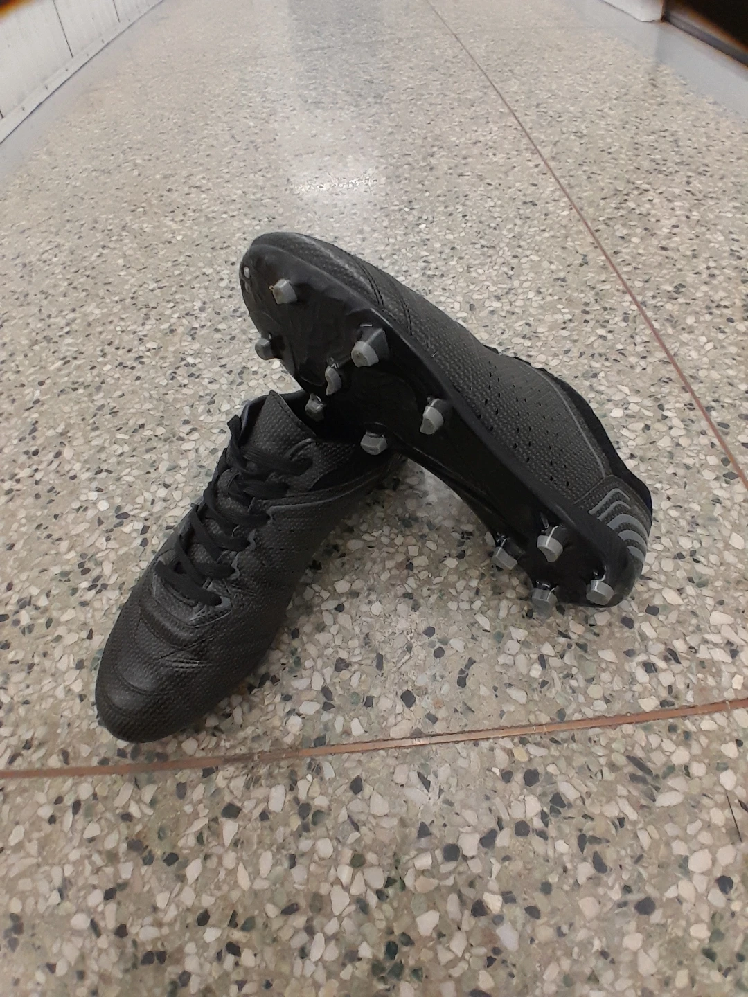 Black Soccer Cleats Original Pairs Men's Size 10.5 - photo 5