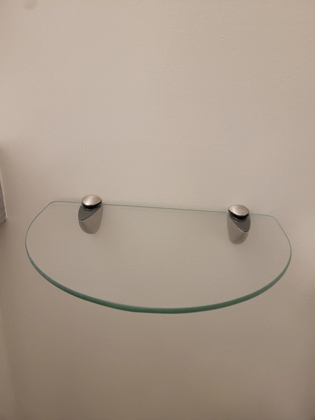 Wall-Mounted Glass Floating Shelves - photo 2