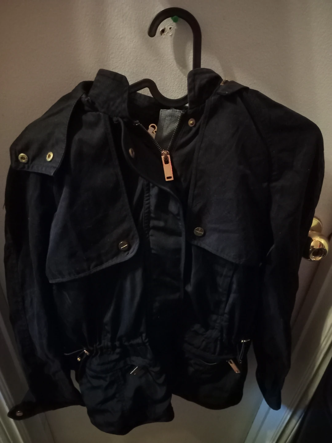 Zara Basic Navy Jacket - Small