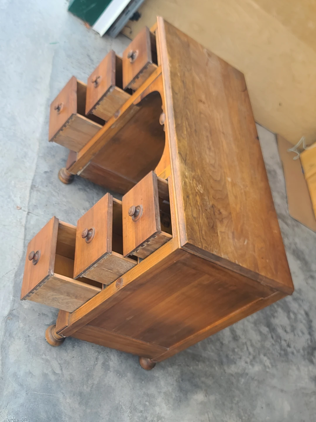 Vintage Wooden Writing Desk - photo 3