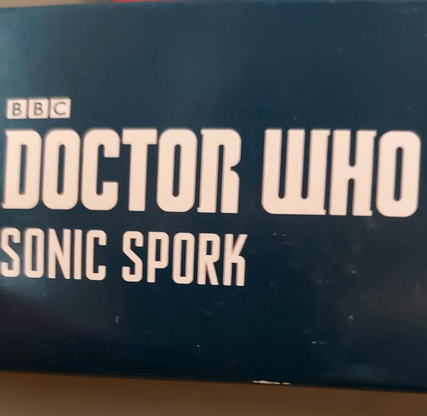 Doctor Who Loot Crate Sonic Spork