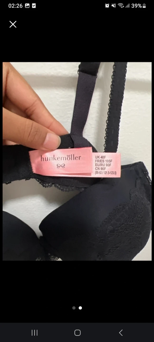 Hunkemöller Black Lace Bra - photo 2