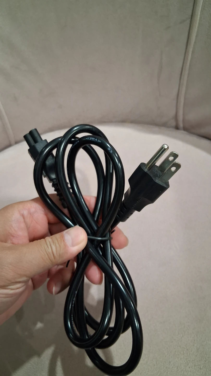 Mickey Mouse power cord Cloverleaf cable 3-prong power cord C5