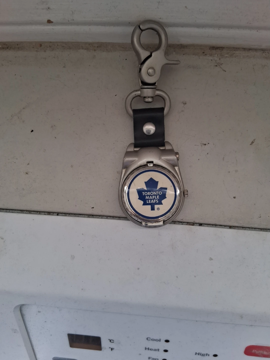 Toronto Maple Leafs Carabiner Clip Watch