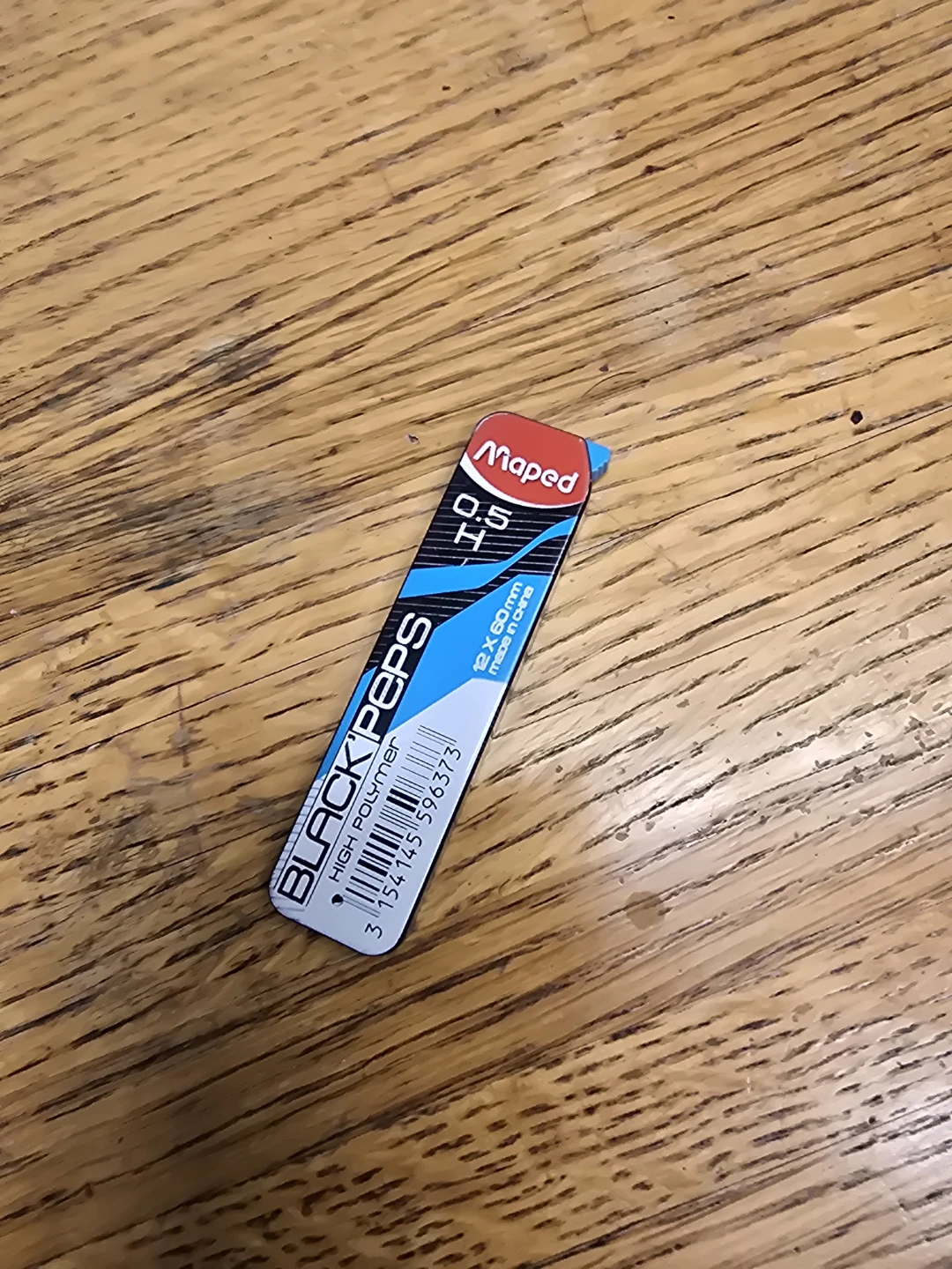 🏈Maped Black Peps 0.5mm H Lead Refills - photo 2