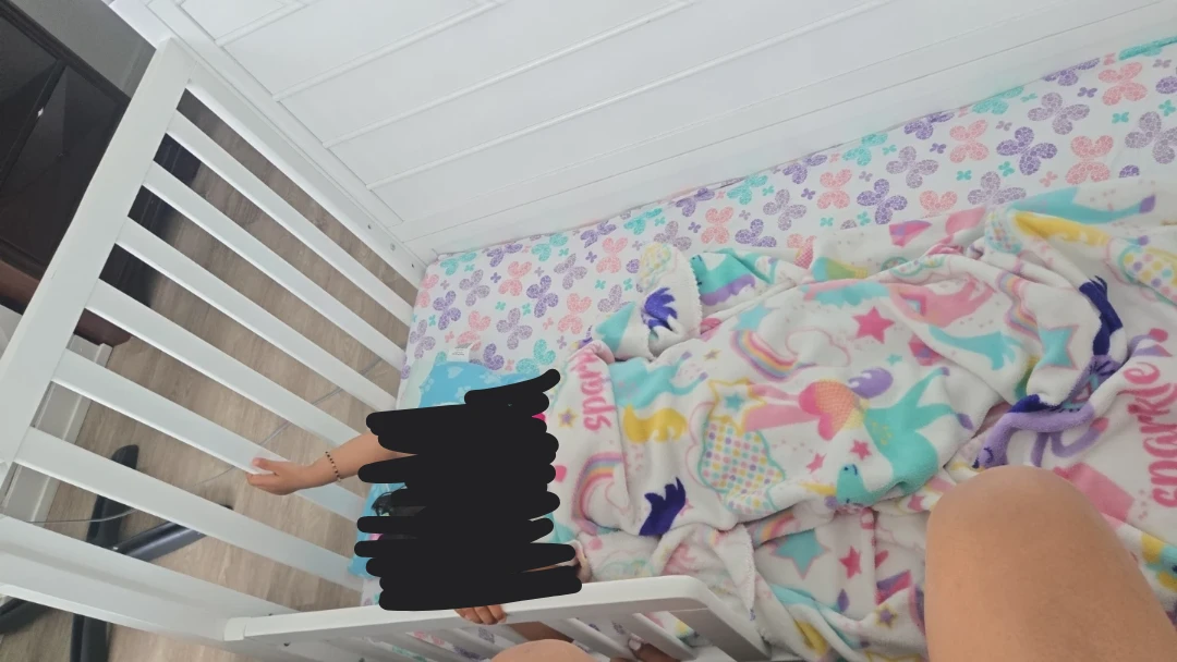White Wooden Crib - photo 3
