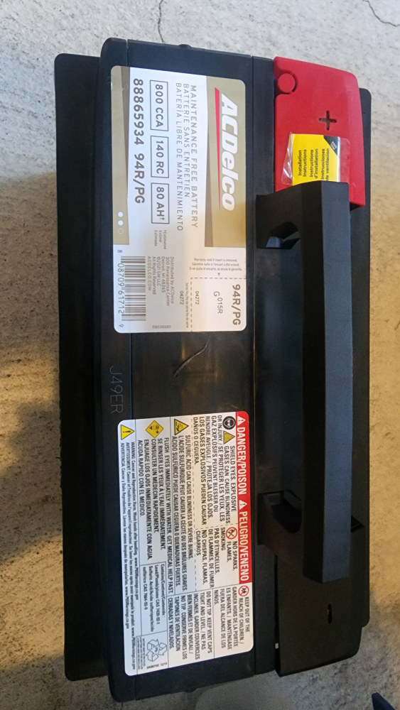 *NEW* ACDelco 94R/PG Maintenance Free Battery - photo 2