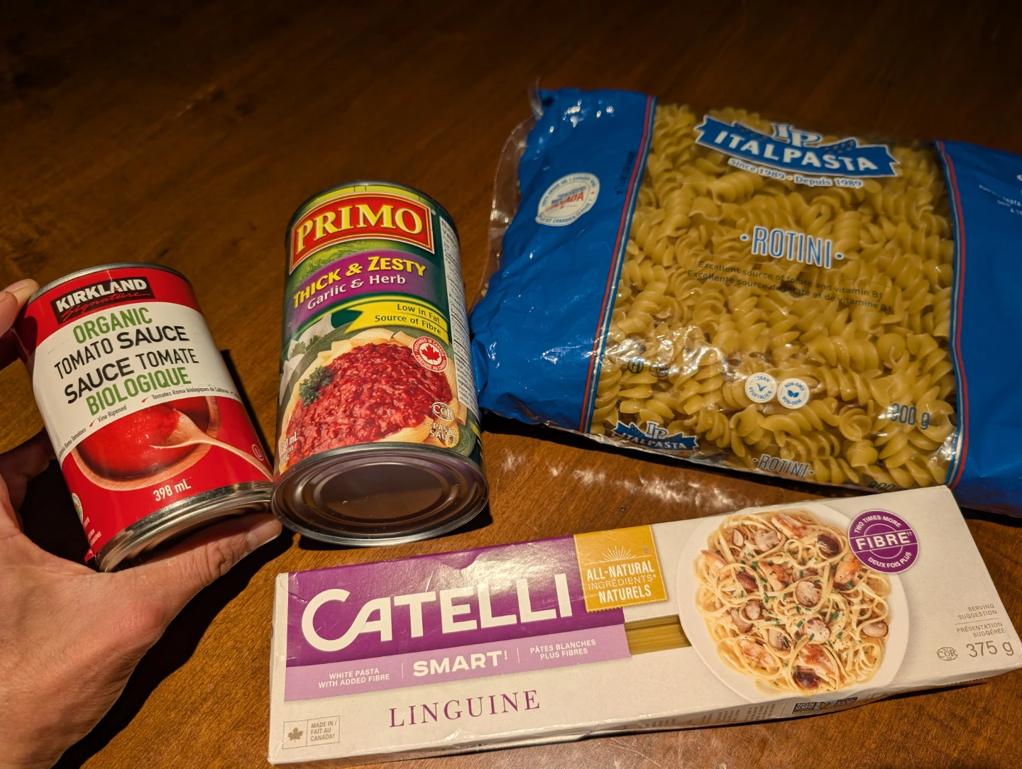 Assorted Pasta and Pasta Sauce Bundle