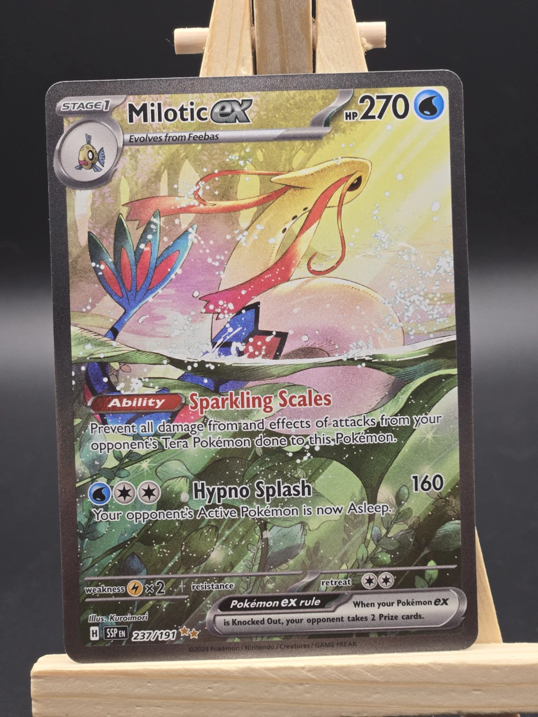 Pokemon TCG Milotic EX 237/191