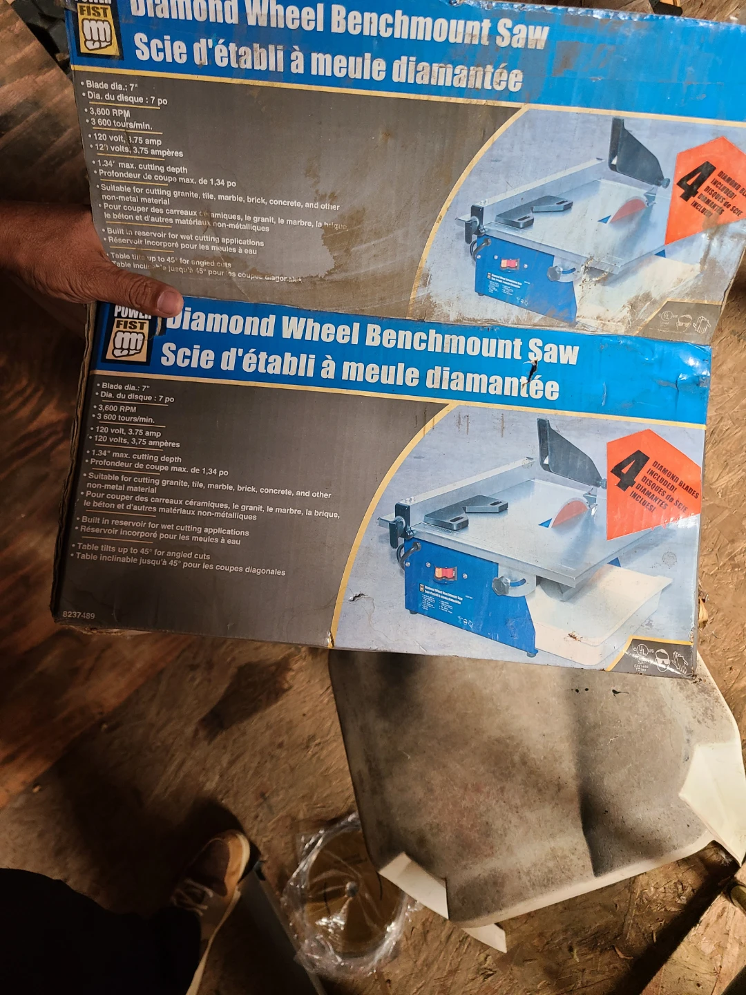 Diamond Wheel Benchmount Saw