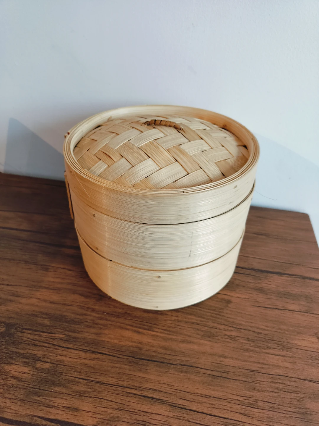 Bamboo Steamer Basket with Lid - photo 2