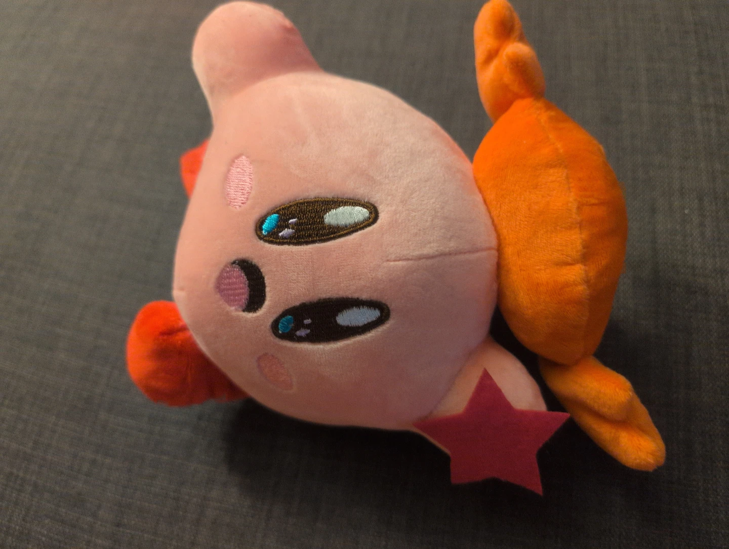 🏈Kirby plush toy with crab hat - photo 3