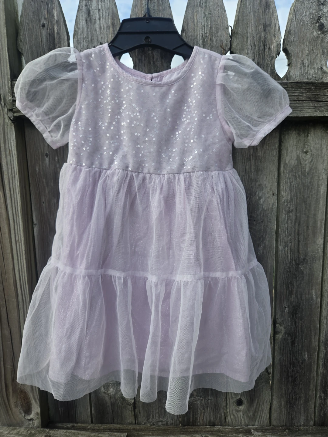 Cat & Jack Toddler Girl Pink Sequined Dress