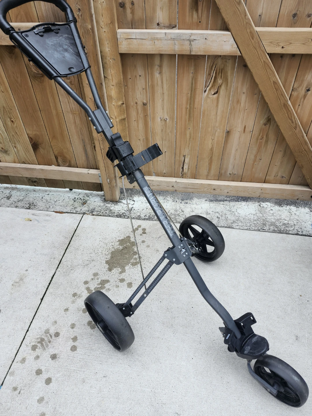 The Legend 3-Wheel Golf Push Cart - photo 4