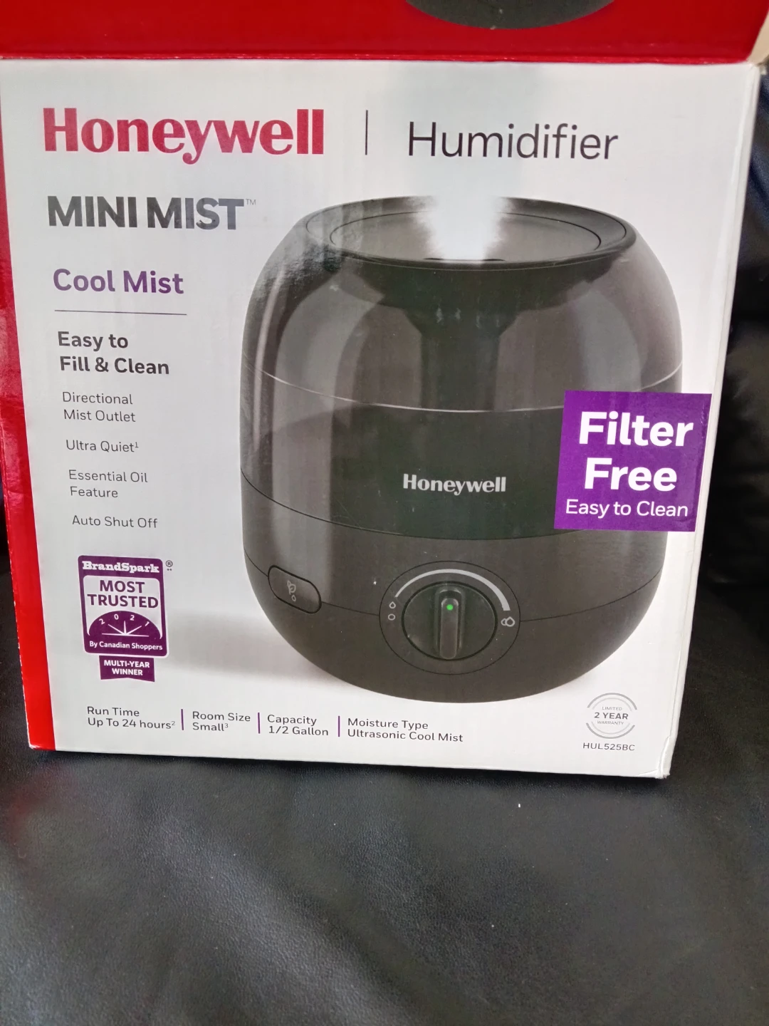 Honeywell Mini Mist Cool Mist Humidifier - photo 3