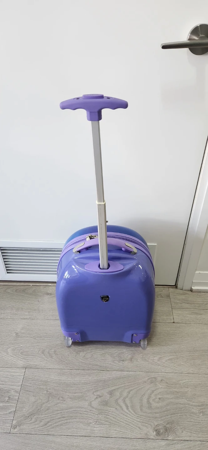 Disney Frozen Elsa Rolling Luggage Suitcase - photo 3