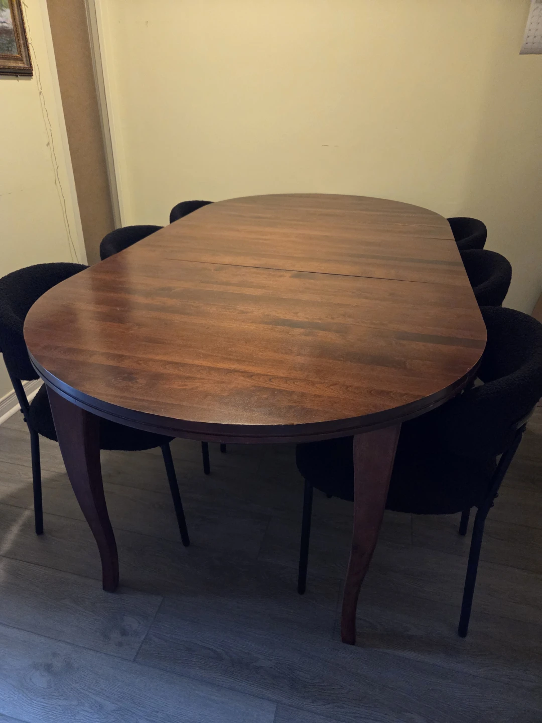 4-8 Extending Wooden Dining Table