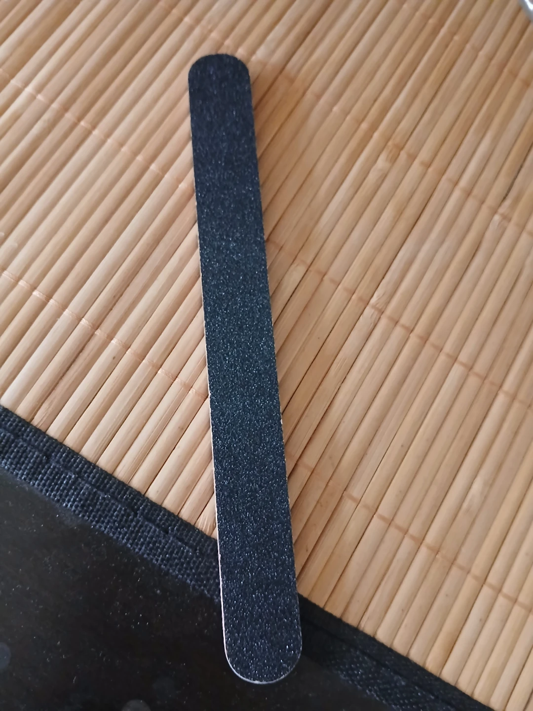 Black emery board nail file🏈