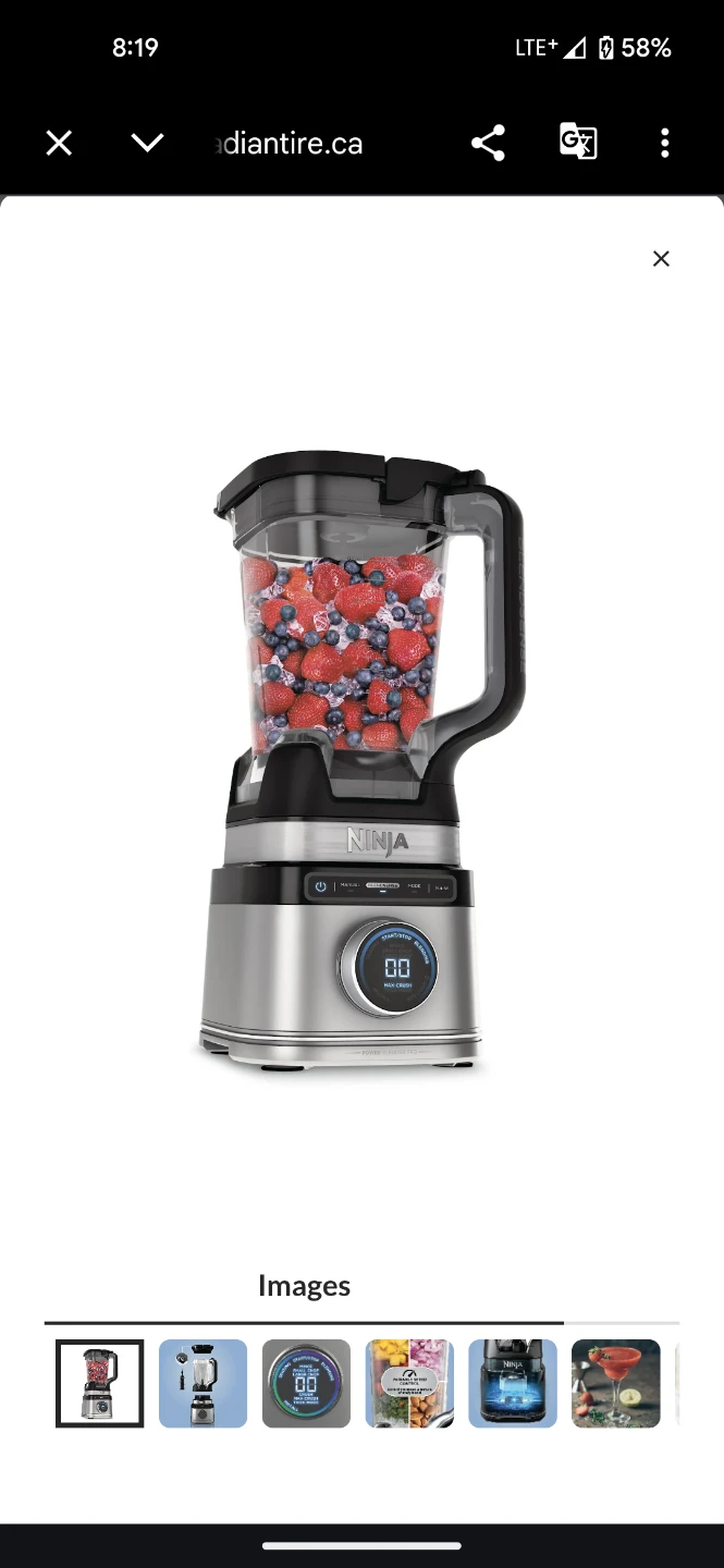 Ninja Blender with Digital Display