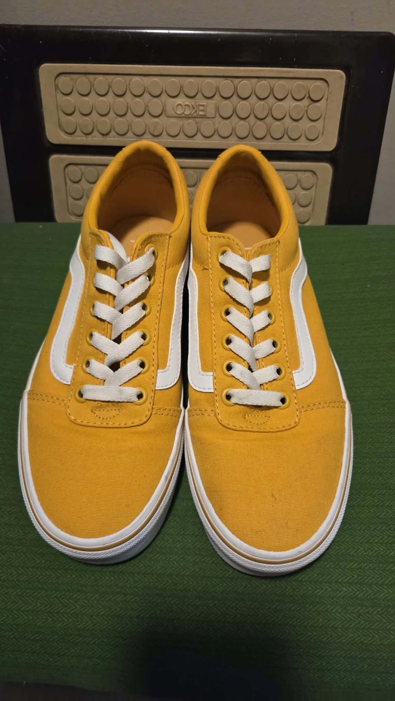 Vans Women's Yellow Canvas Shoes