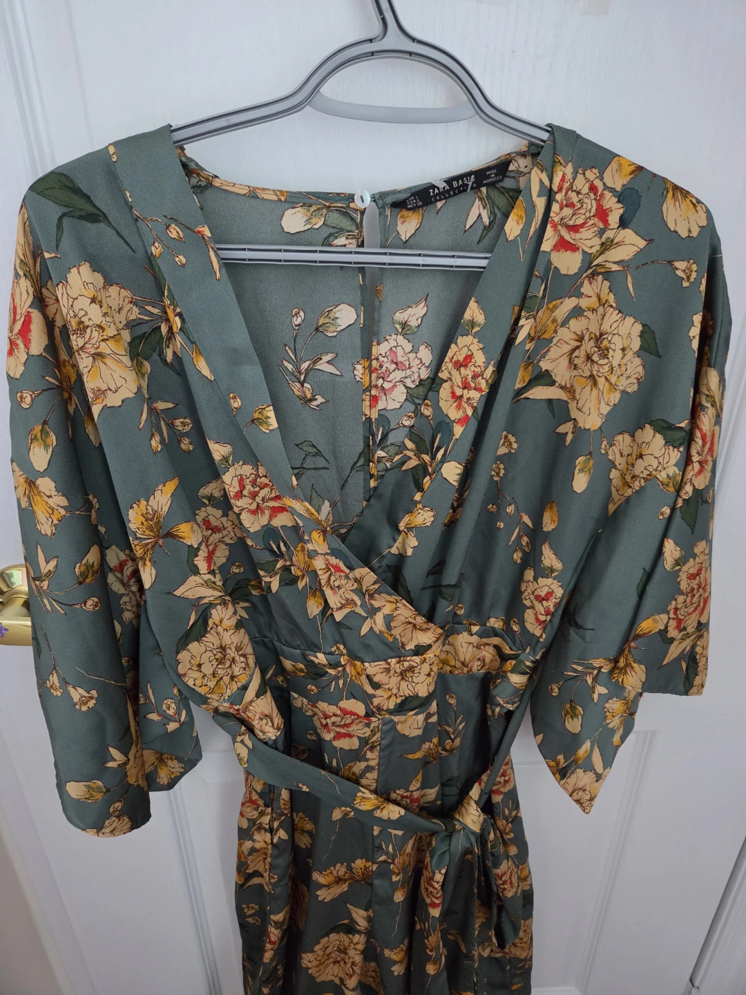 Zara Basic Floral Jumpsuit - photo 2
