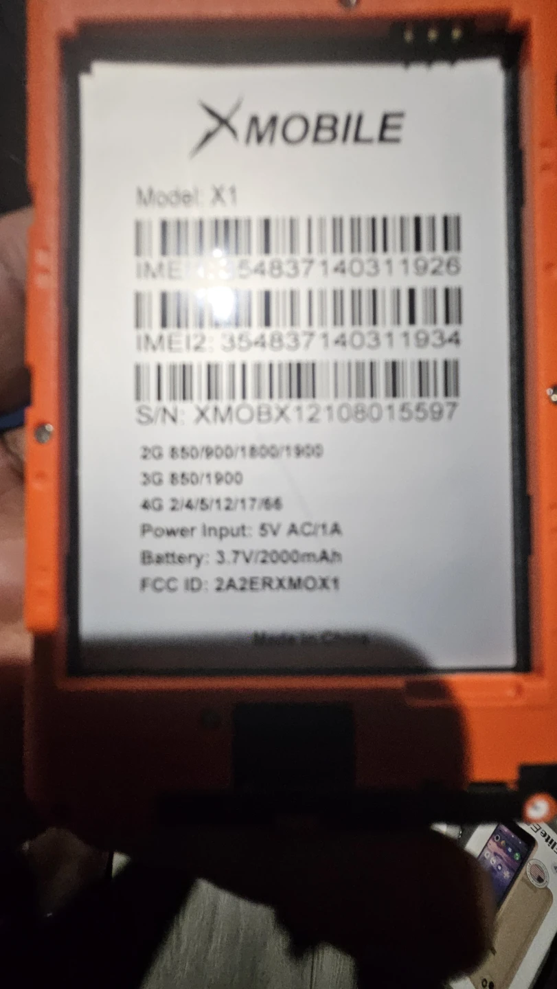 X Mobile X1 Smartphone - Orange - photo 5