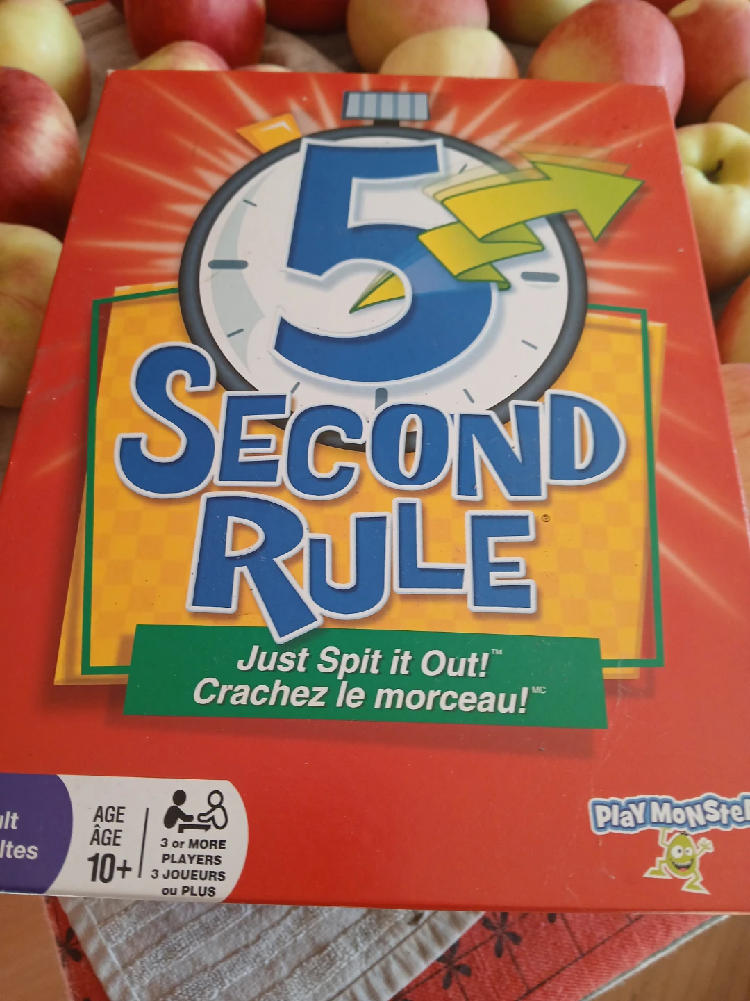 5 Second Rule board game