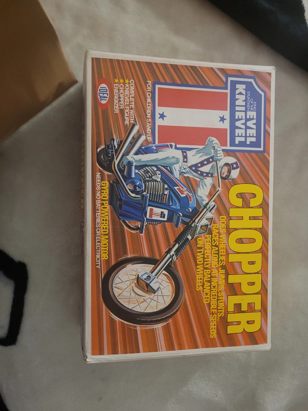 Vintage 1970's EVIL KNIEVEL CHOPPER