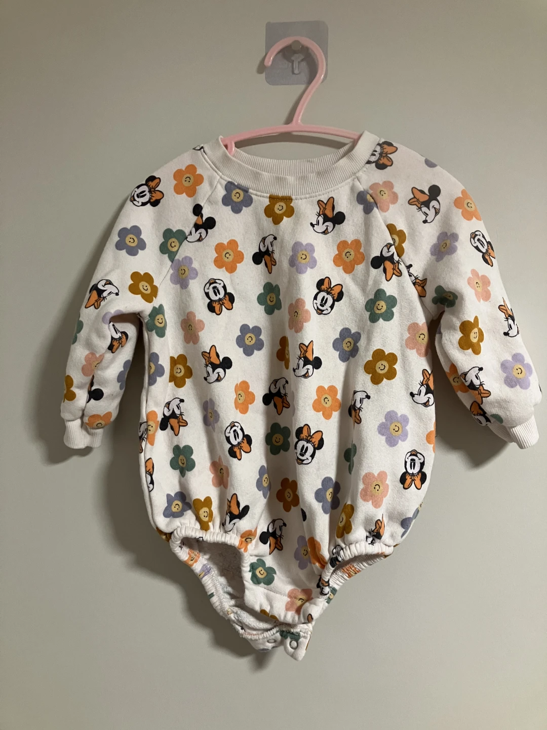 Old Navy Fleece-lined baby rompers