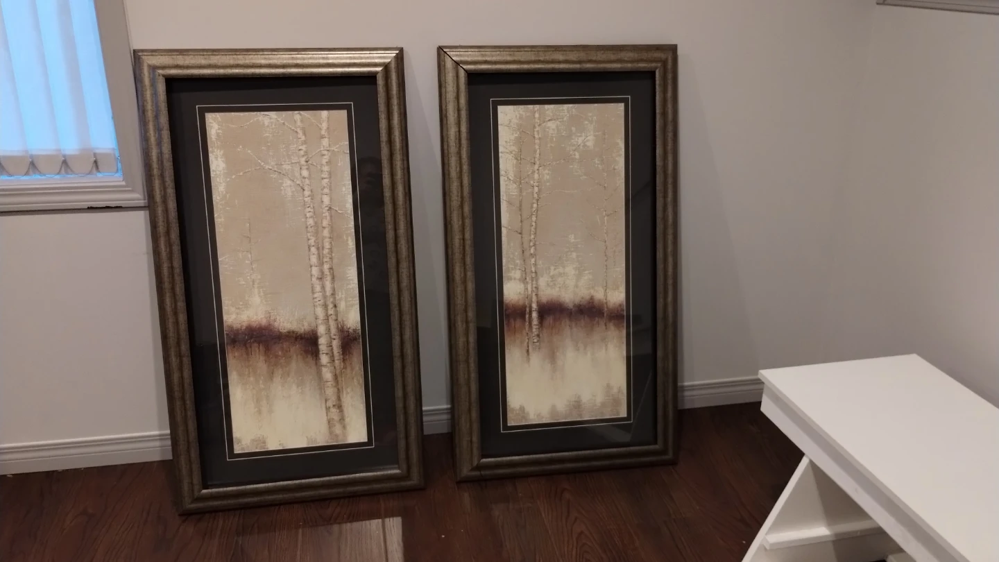 Set of Two Framed Forest Wall Art Prints - photo 2