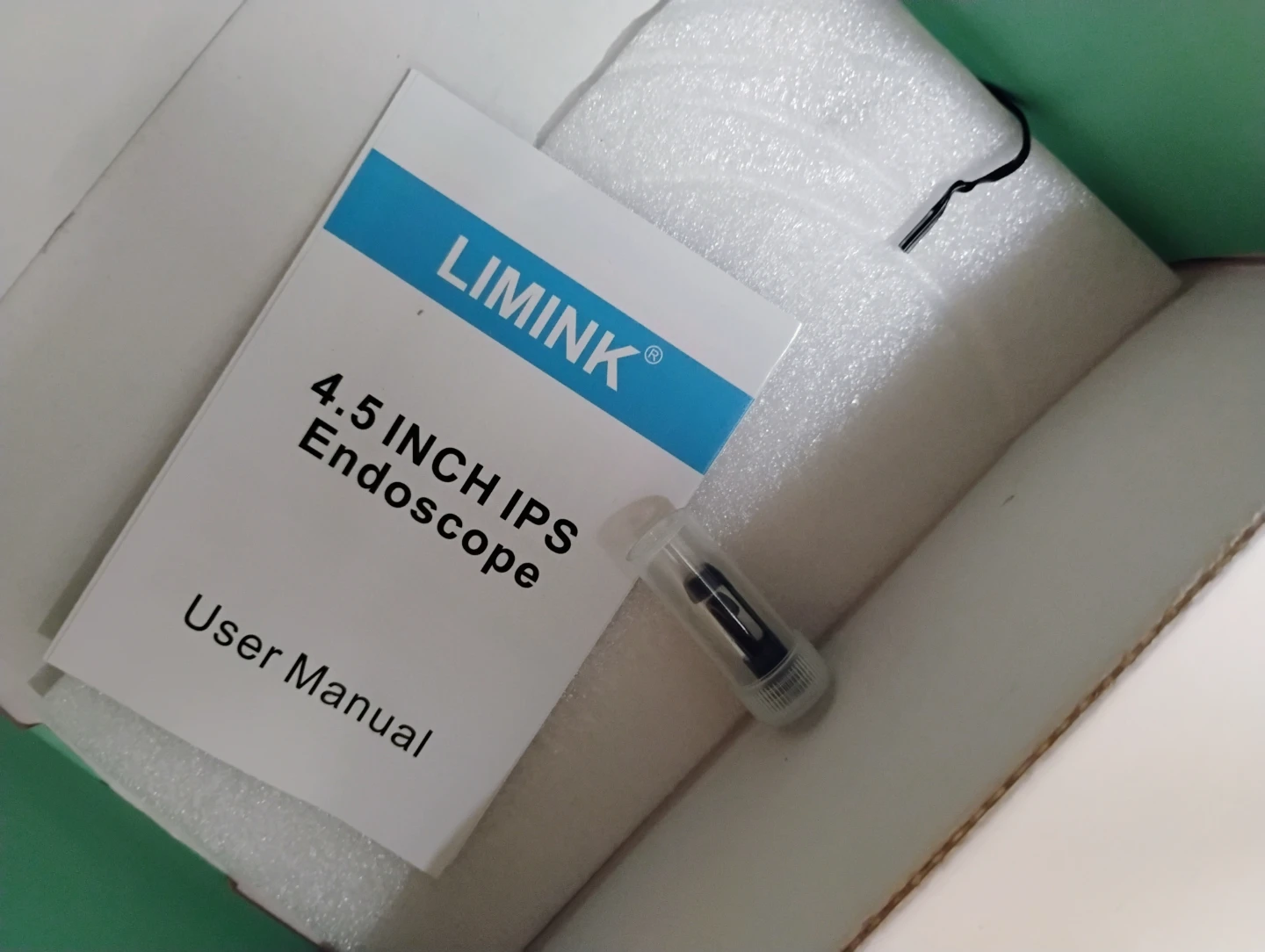 LIMINK 4.5 Inch IPS Dual Lens Endoscope