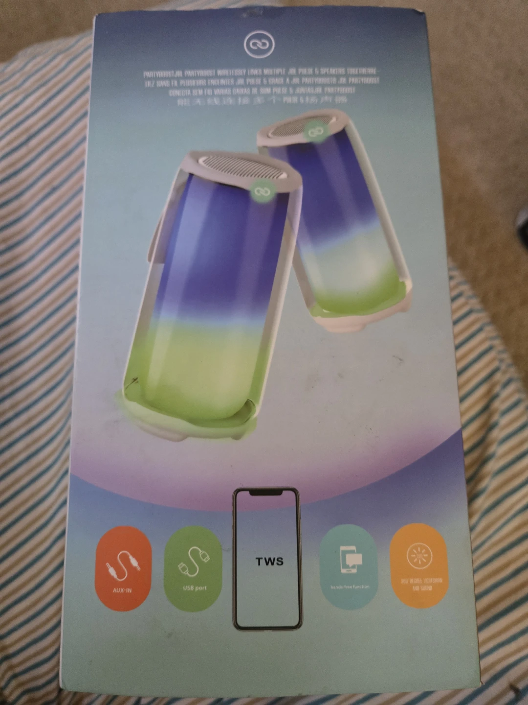 Pulse 5 Portable Wireless Speaker - photo 2