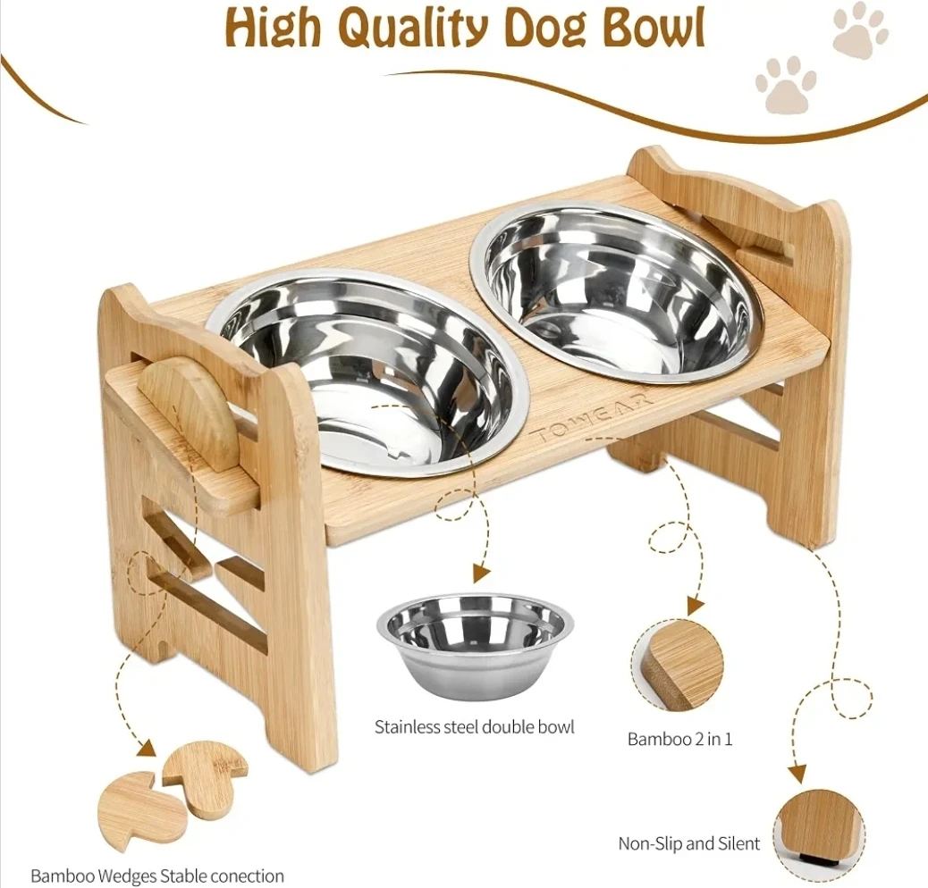 Adjustable Elevated Pet Feeding Station - photo 3