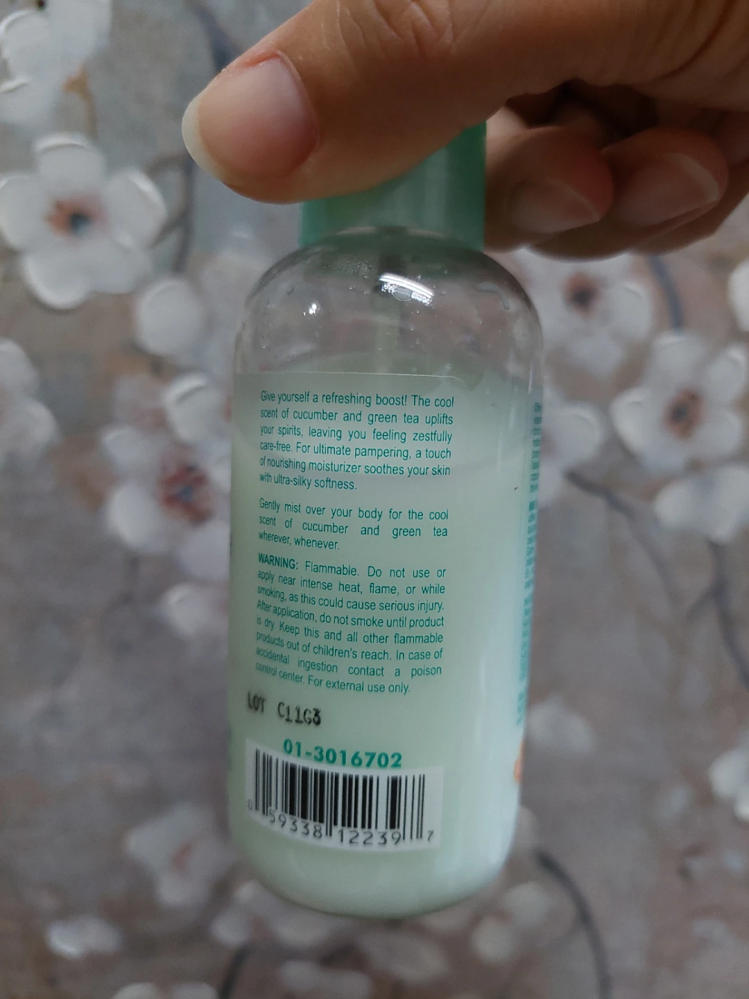 Delon Green Tea & Cucumber Body Mist 🏈 - photo 2