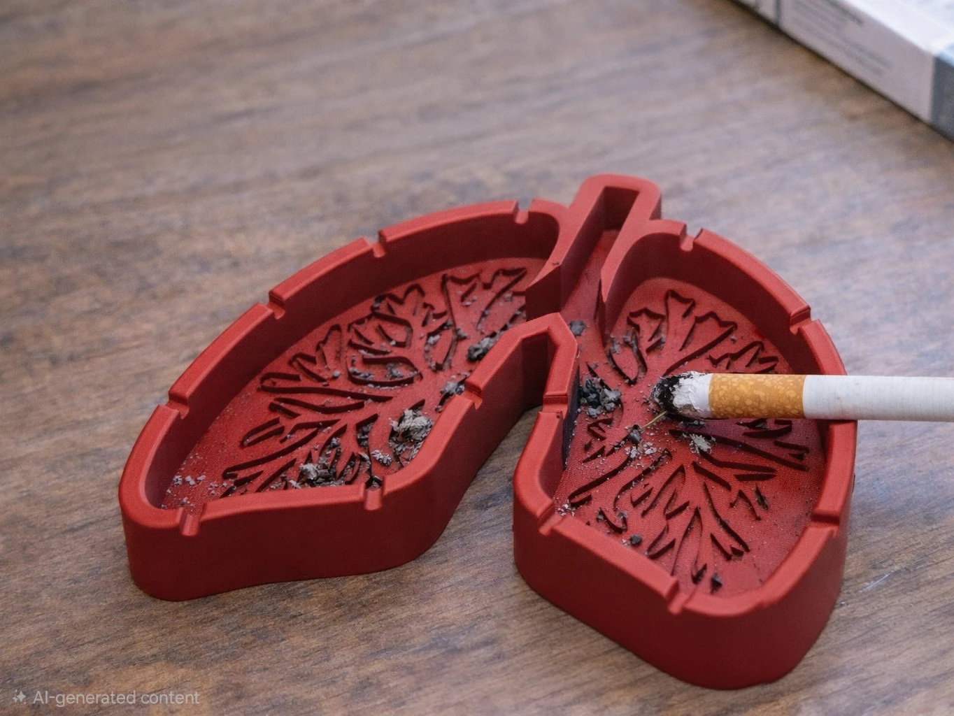 Set of 3 Unique Decorative Ashtrays
