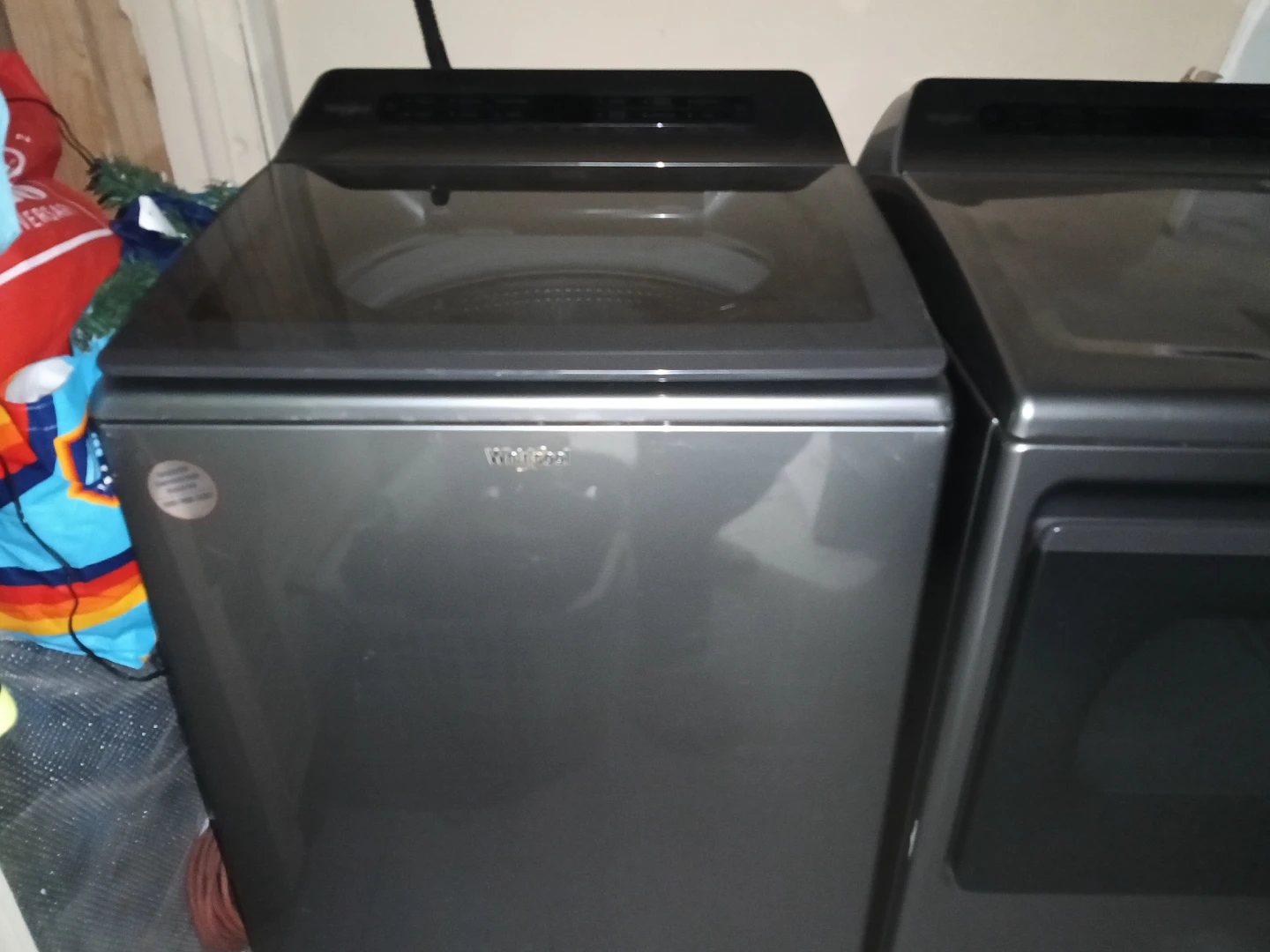 Washer and dryer