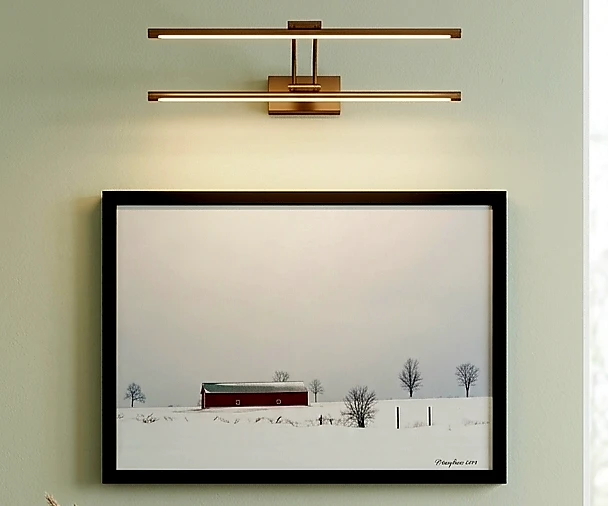 Framed Winter Landscape Print by Mary Ross