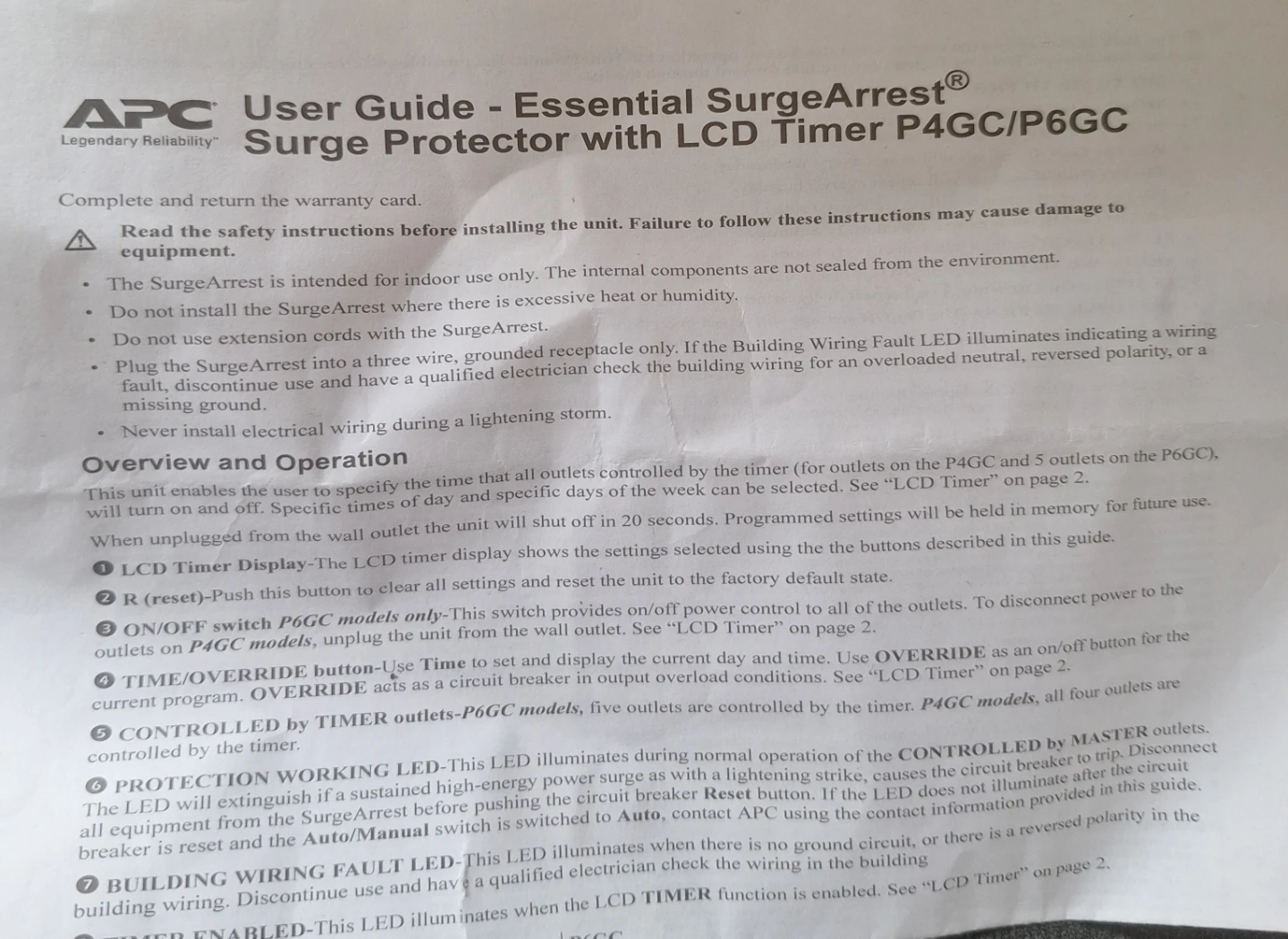 NEW APC SURGE PROTECTOR - photo 3