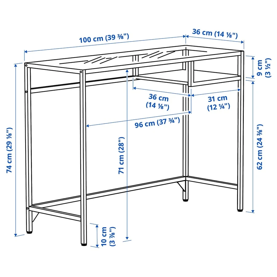IKEA Vittsjo laptop desk - photo 3