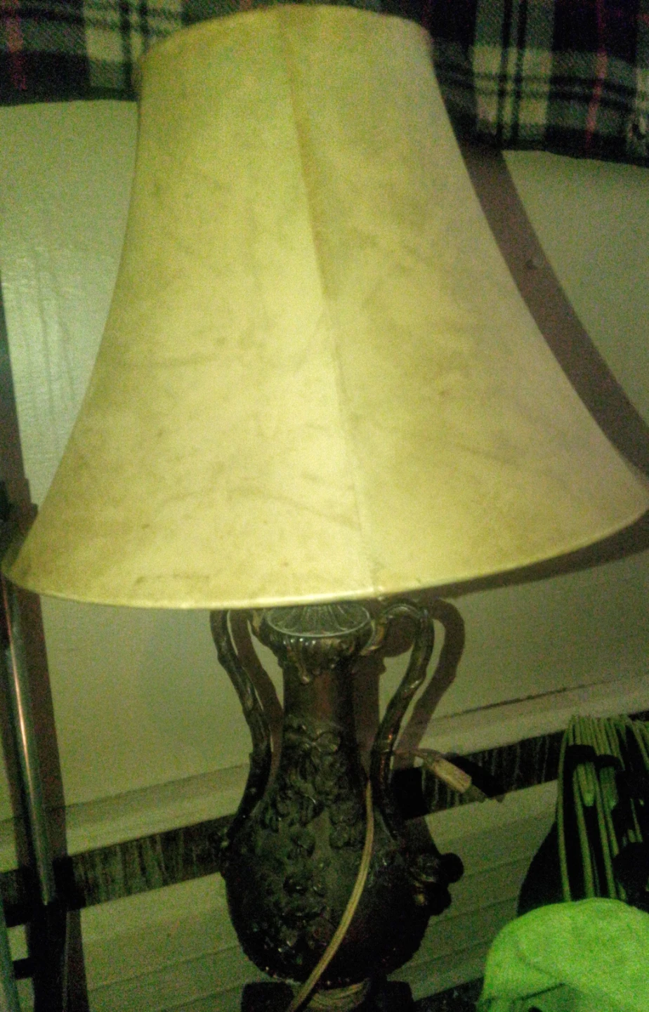 Vintage Decorative Table Lamp ( BRASS?) - photo 3