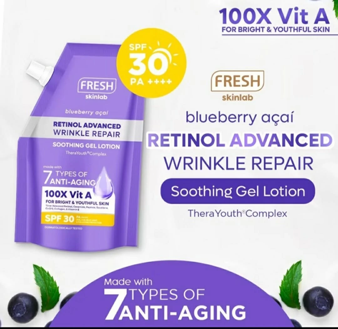 FRESH Skinlab Blueberry Acai Retinol Gel Lotion