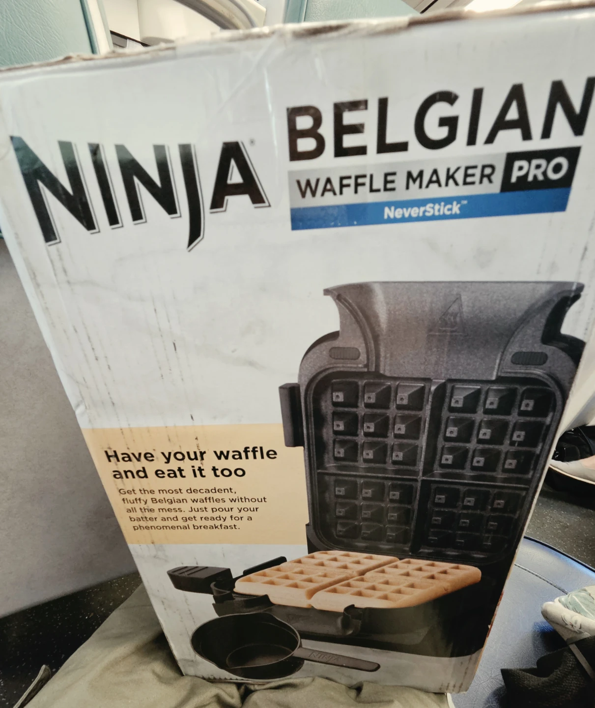 Ninja Belgian Waffle Maker Pro - photo 2