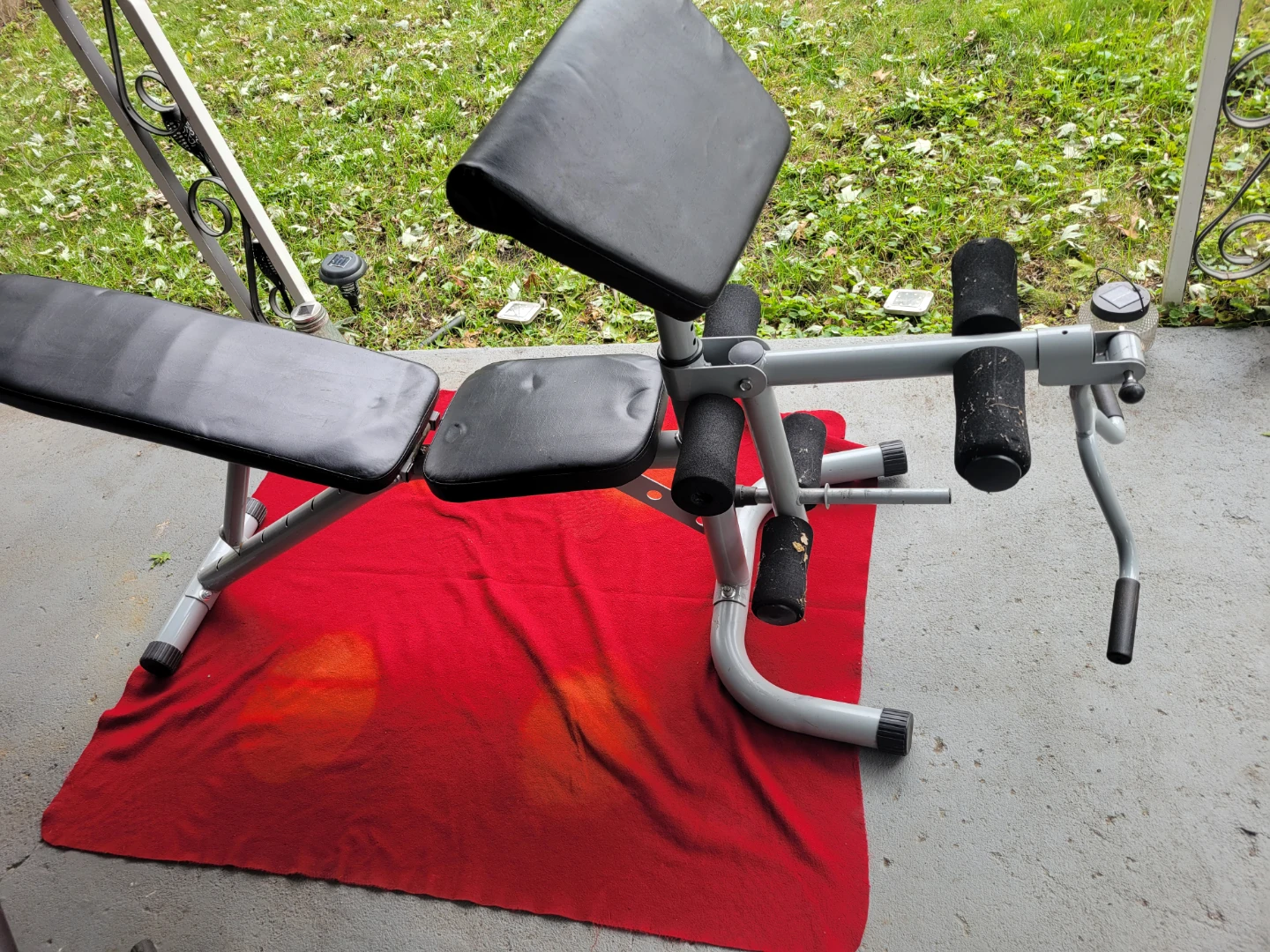 6 POSITIONS ADJUSTABLE BENCH  WITH PREACHER PAD LEG EXTENSION - photo 4