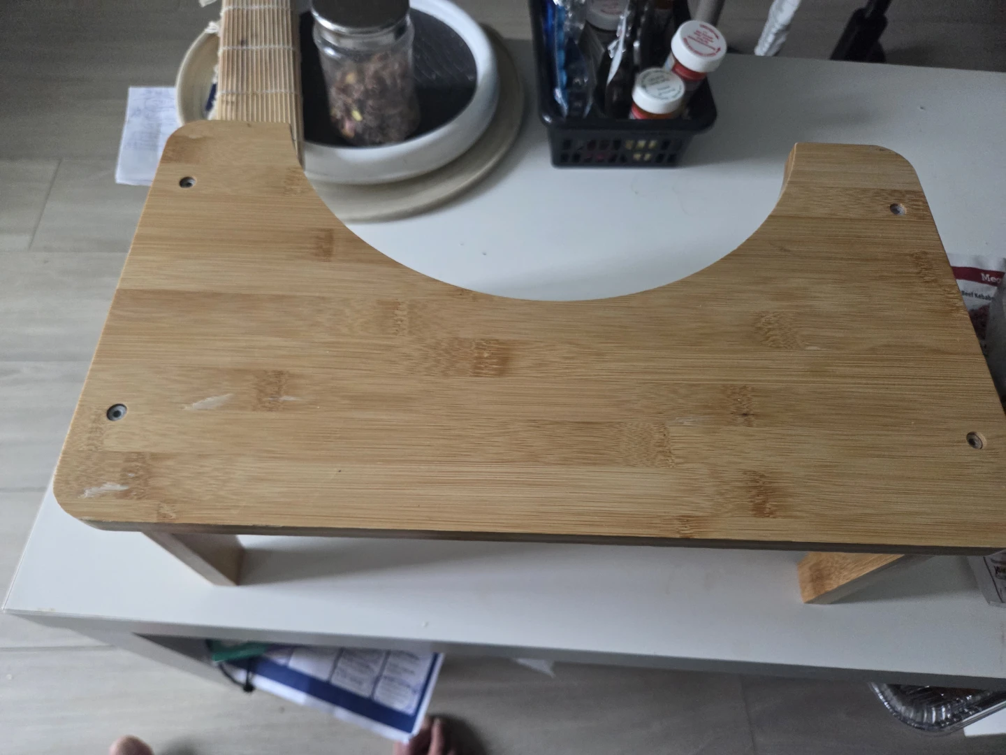 Bamboo Toilet Stool - photo 3