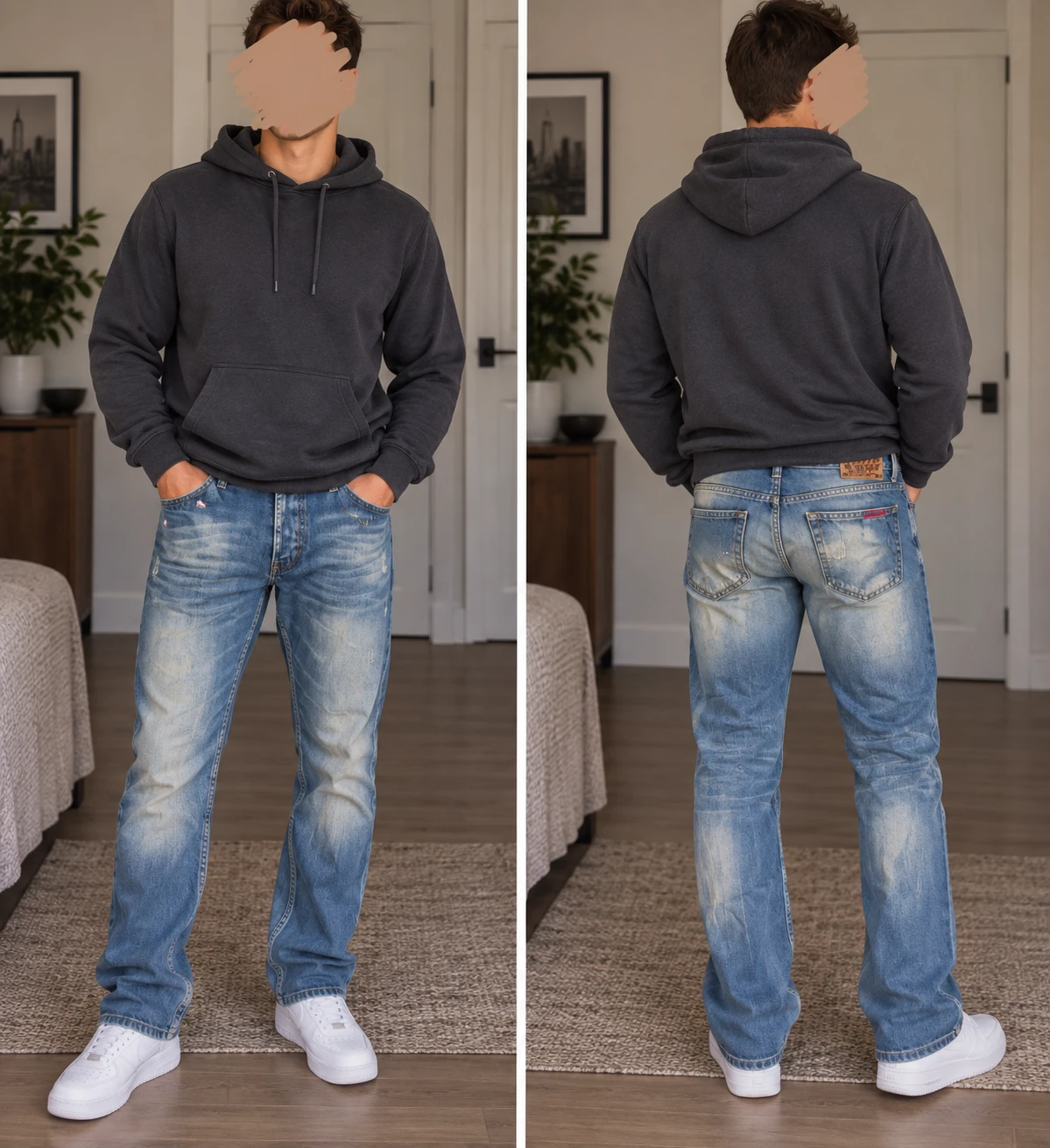 Blue Denim Jeans size 28