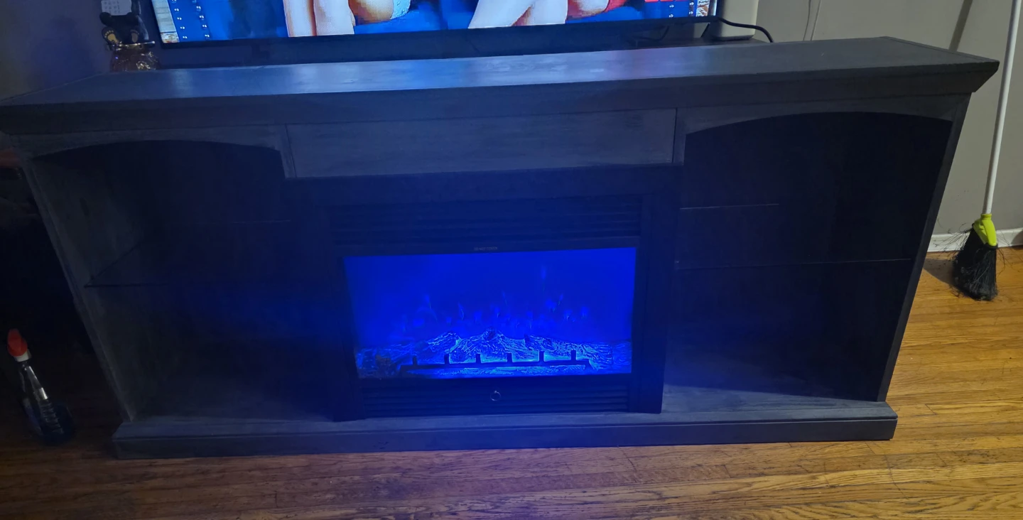 Solid Wood Unit with Fireplace - photo 3